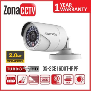 Toko Zona CCTV Cirebon - HIKVISION AHD DS-2CE16DOT-IRPF(2.8MM) - Outdoor 2MP