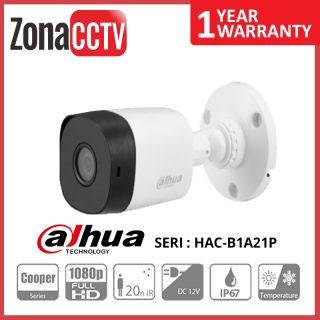 zona cctv cirebon - Dahua Outdoor 2MP - HAC-B1A21P