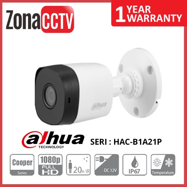 zona cctv cirebon - Dahua Outdoor 2MP - HAC-B1A21P