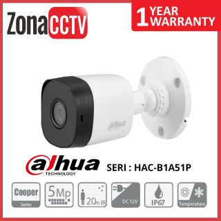 zona cctv cirebon - Dahua Outdoor 5MP - HAC-B1A51P