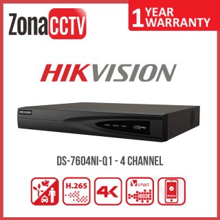 HIKVISION TURBO NVR - DS-7604NI-Q1 - 4 Channel