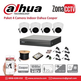 Paket 4 CH - Dahua Indoor 2mp